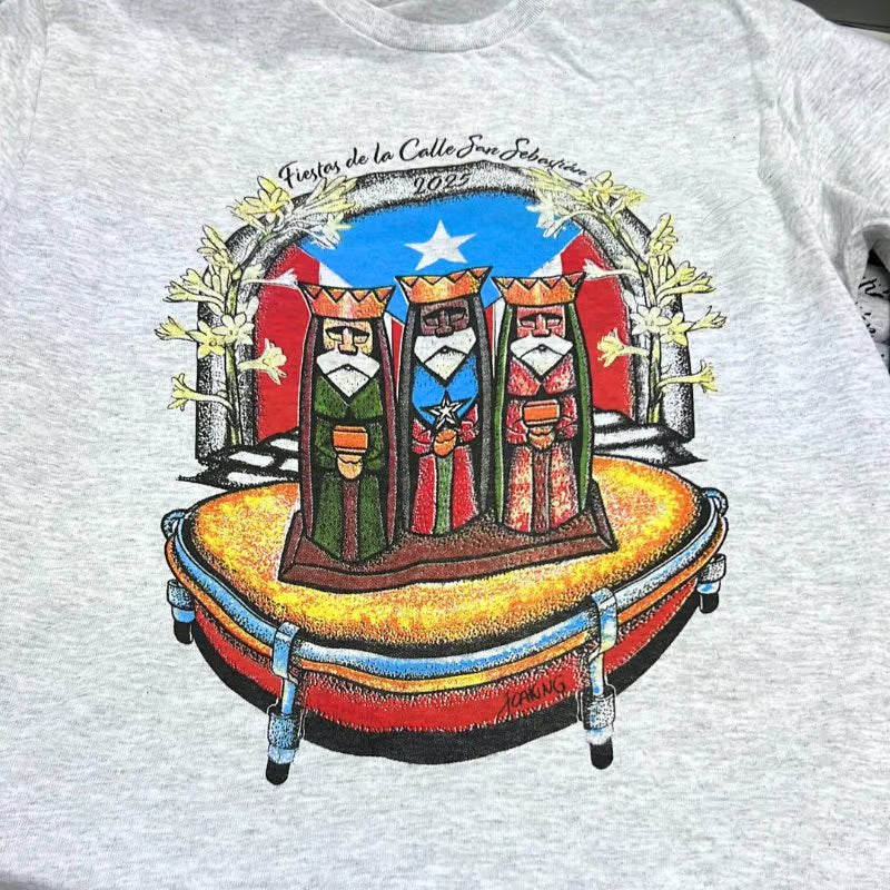 Camiseta de la Fiestas de la Calle San Sebastián 2025 - Reyes Magos