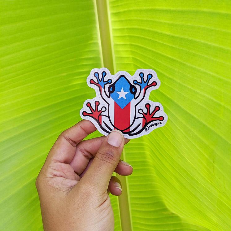 Sticker - Coqui Bandera