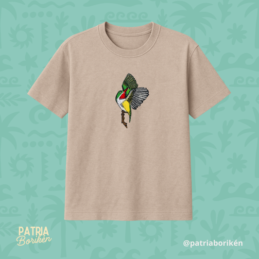 "Saint Peter in Flight" T-shirt | Endemic Bird of Puerto Rico