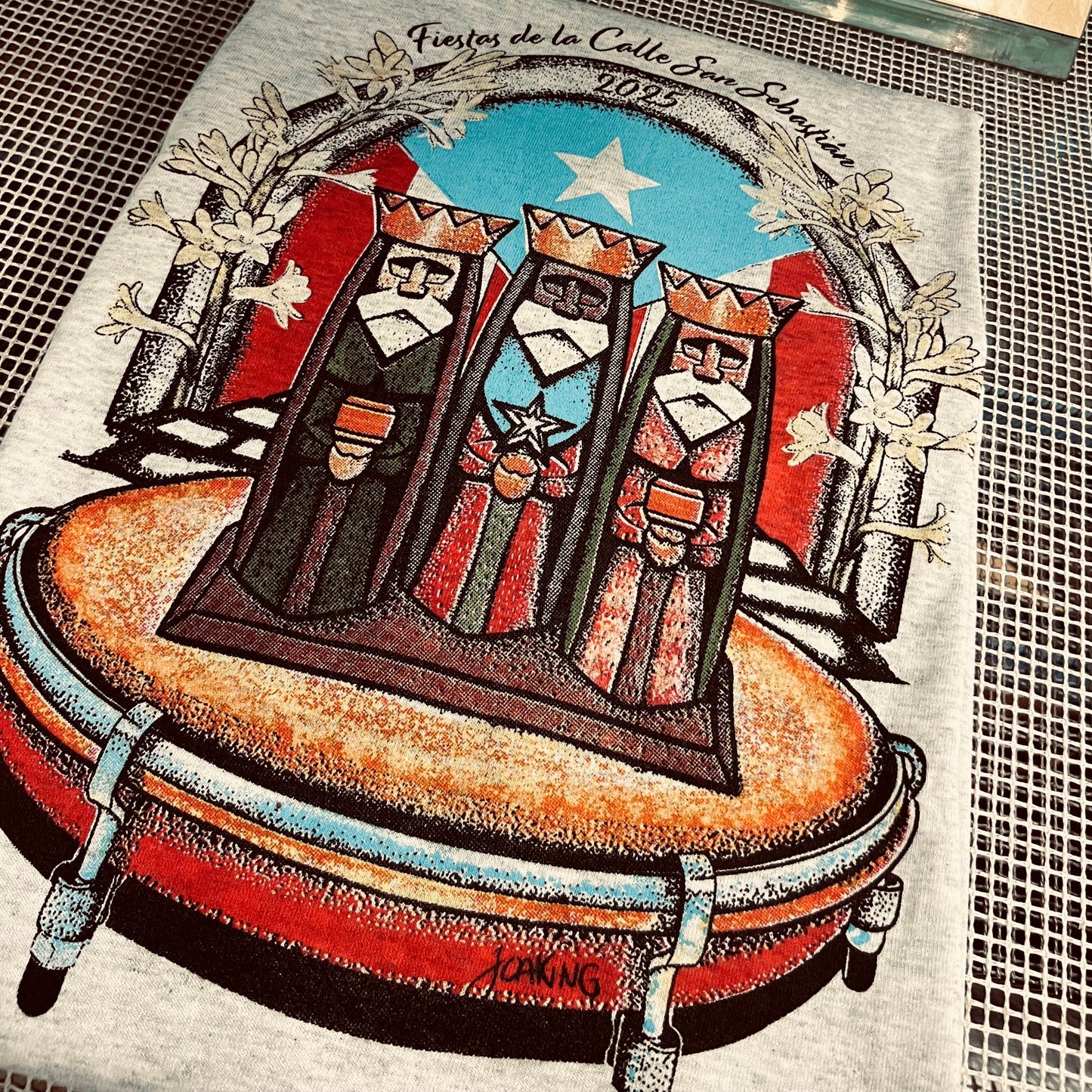 Camiseta de la Fiestas de la Calle San Sebastián 2025 - Reyes Magos