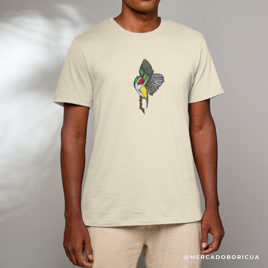 T-Shirt - San Pedrito en Vuelo | Puertorican Tody