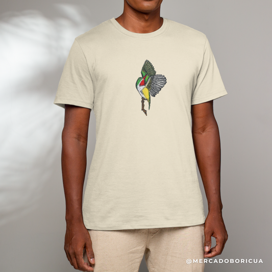 T-Shirt - Saint Peter in Flight | Puerto Rican Tody