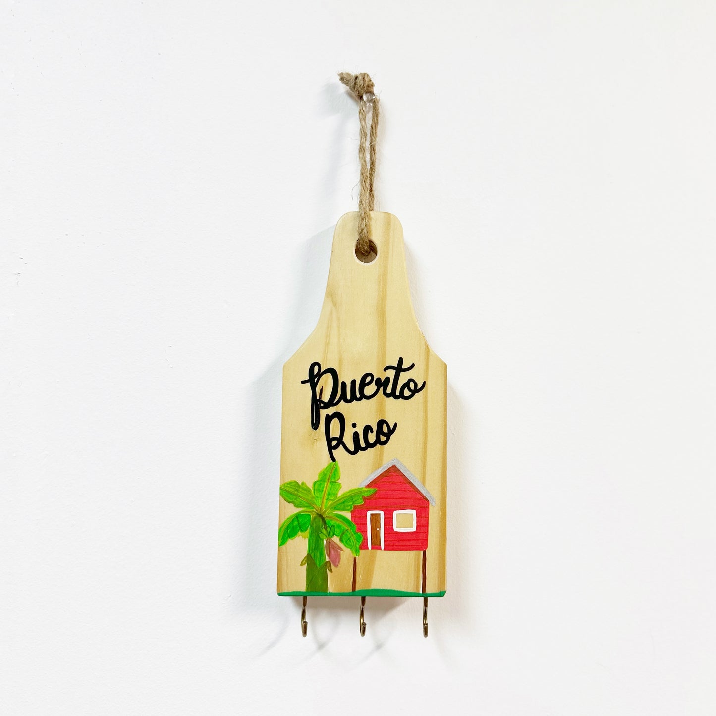 Wooden key holder | Jíbara House
