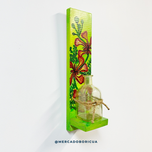 Wall Piece | Flamboyant flowers