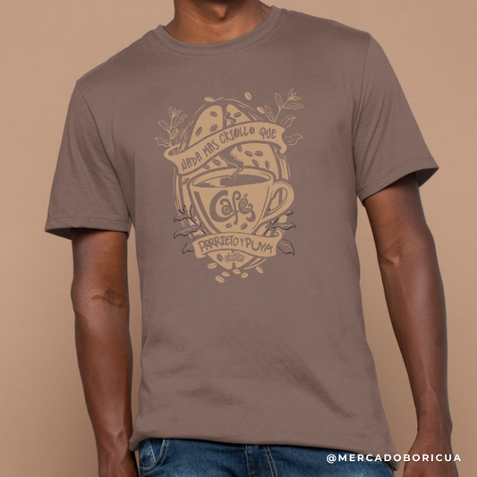 T-shirt Café Prieto y Puya | Joaking