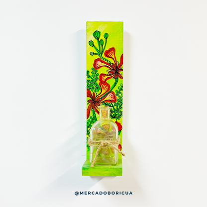 Wall Piece | Flamboyant flowers