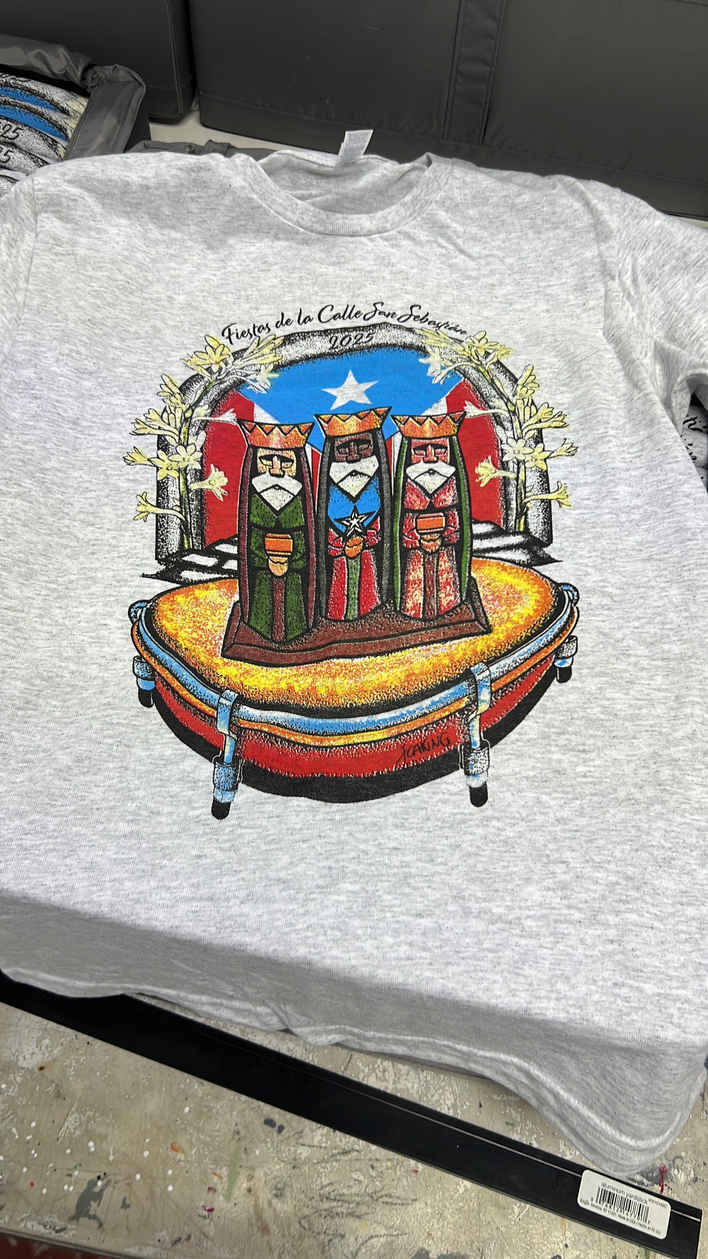 Camiseta de la Fiestas de la Calle San Sebastián 2025 - Reyes Magos