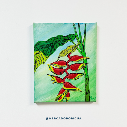 Bird of Paradise | Painted Canvas