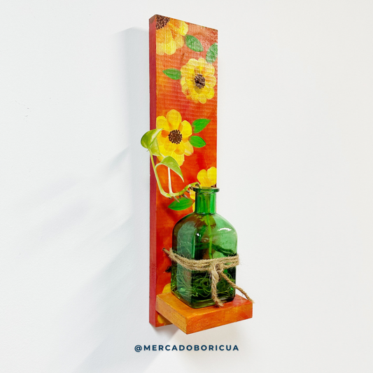 Wall Piece | Yellow flowers
