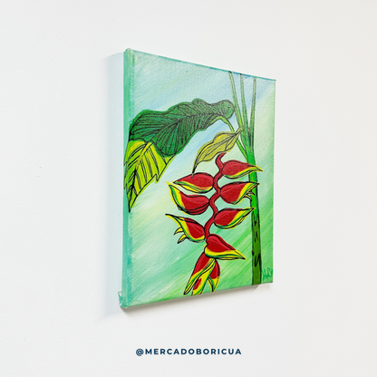 Bird of Paradise | Painted Canvas