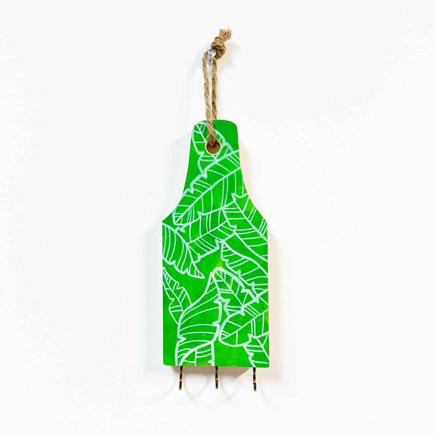 Wooden key holder | Plantain Bush