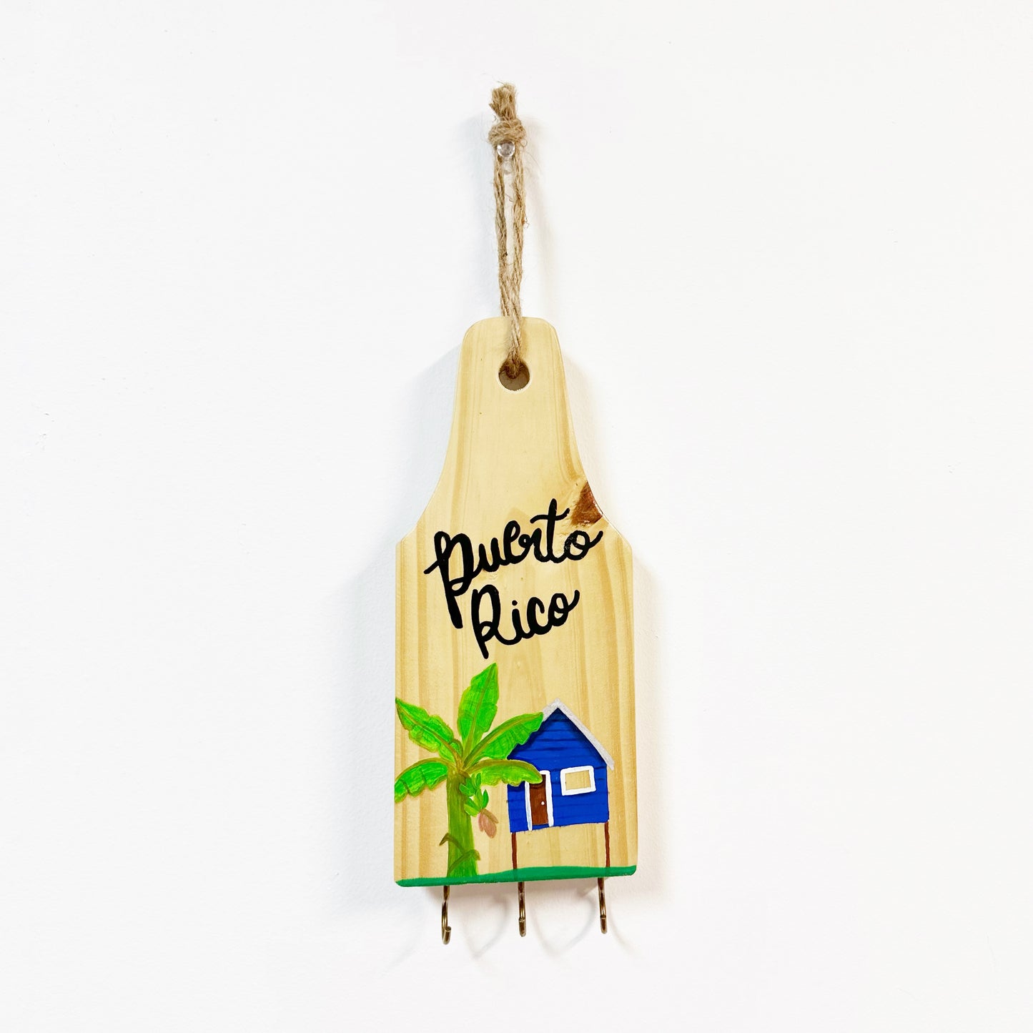 Wooden key holder | Jíbara House