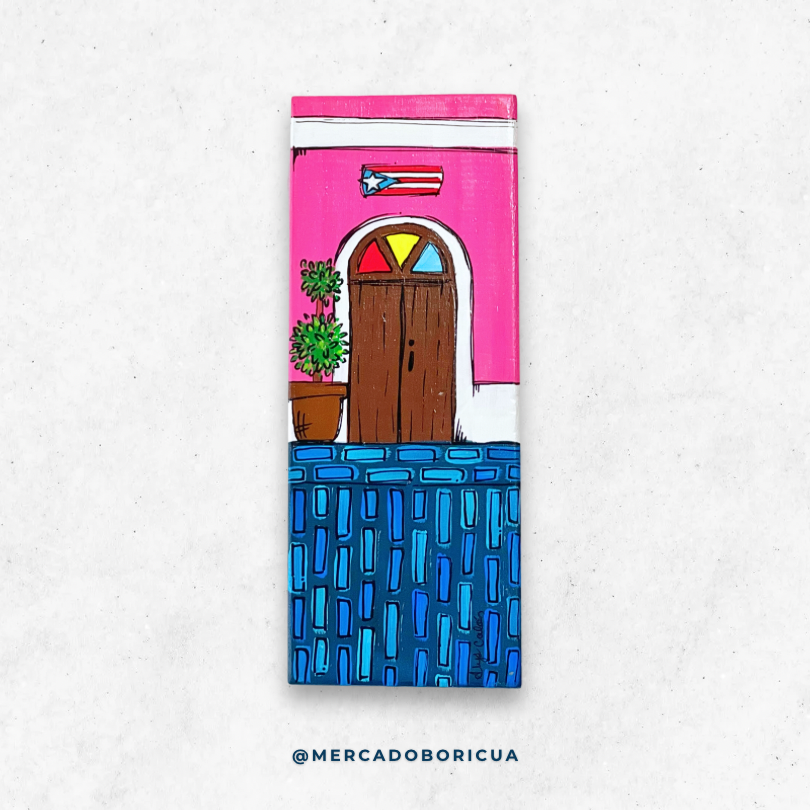 Casitas of Old San Juan | Bottle Opener | Key holder