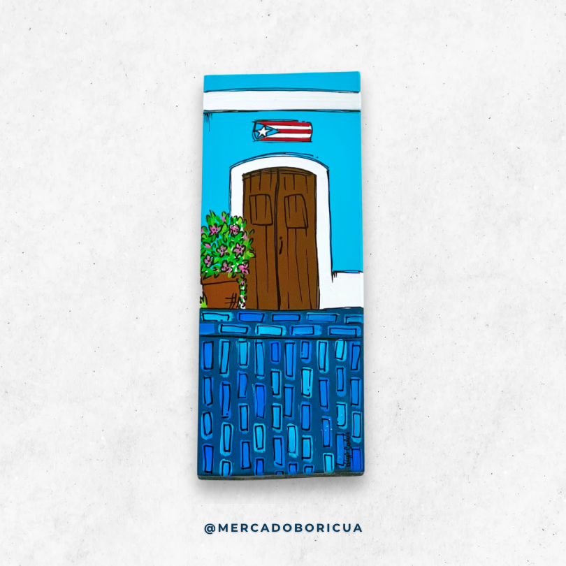 Casitas of Old San Juan | Bottle Opener | Key holder