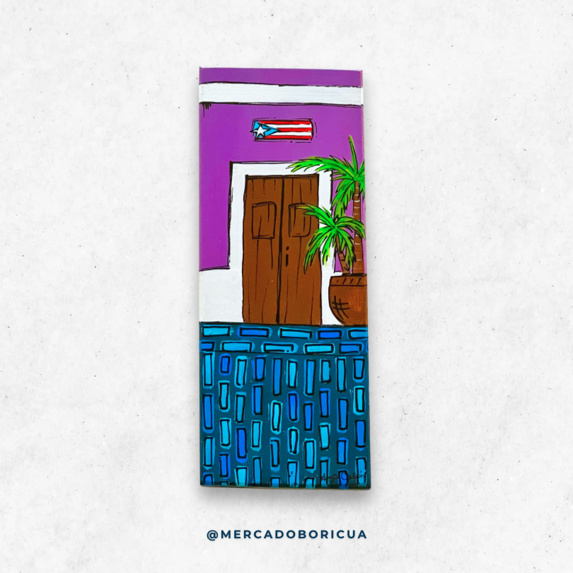 Casitas of Old San Juan | Bottle Opener | Key holder