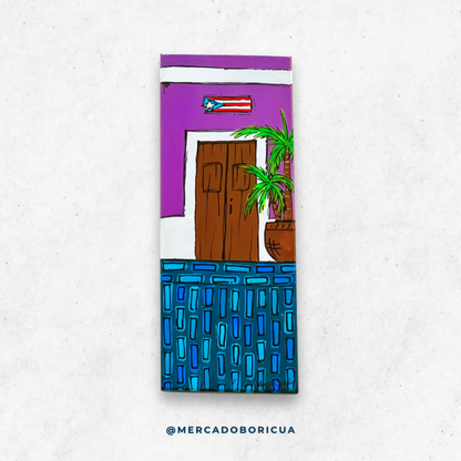 Casitas of Old San Juan | Bottle Opener | Key holder