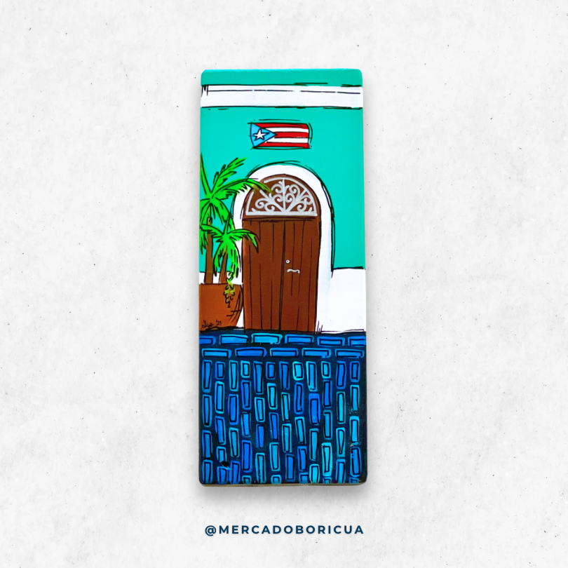 Casitas of Old San Juan | Bottle Opener | Key holder