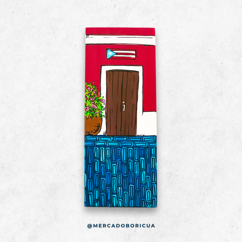 Casitas of Old San Juan | Bottle Opener | Key holder