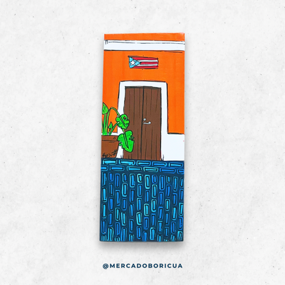Casitas of Old San Juan | Bottle Opener | Key holder