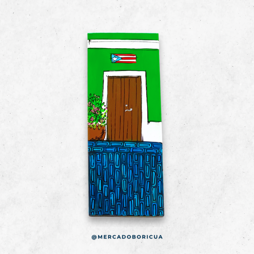 Casitas of Old San Juan | Bottle Opener | Key holder