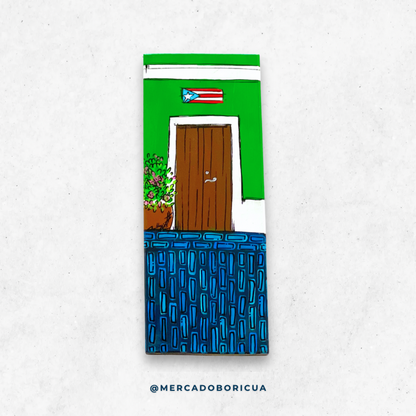 Casitas of Old San Juan | Bottle Opener | Key holder