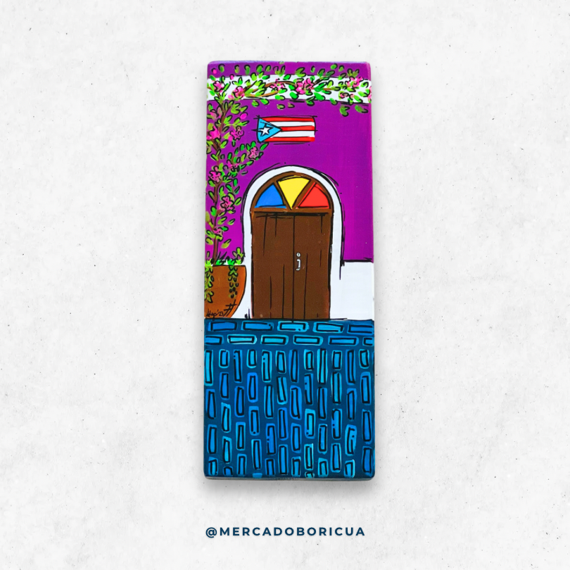 Casitas of Old San Juan | Bottle Opener | Key holder