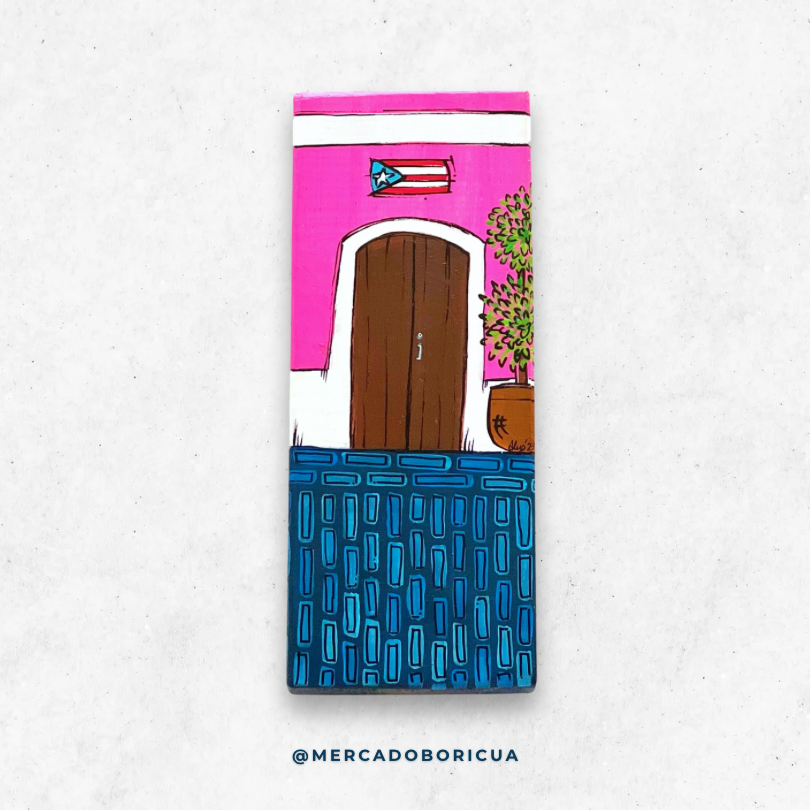 Casitas of Old San Juan | Bottle Opener | Key holder