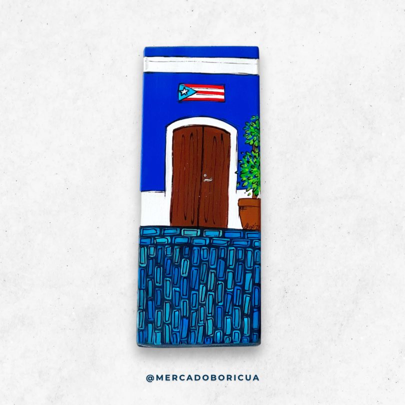 Casitas of Old San Juan | Bottle Opener | Key holder