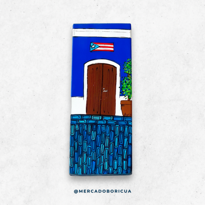Casitas of Old San Juan | Bottle Opener | Key holder