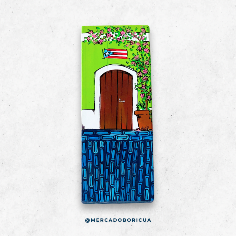 Casitas of Old San Juan | Bottle Opener | Key holder
