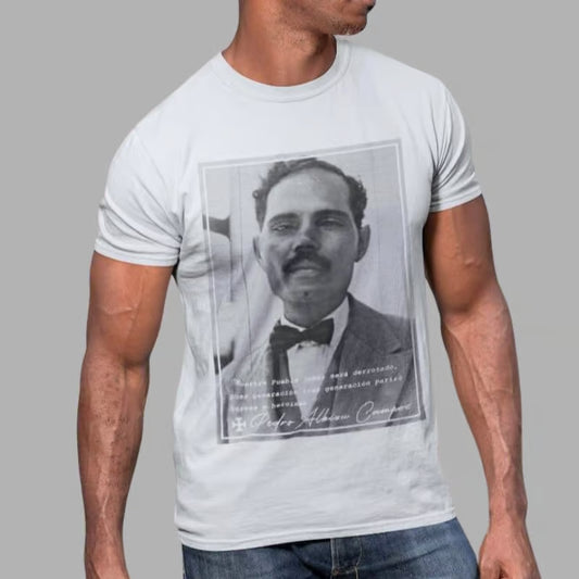 Don Pedro Albizu Campos T-shirt | Heroes and Heroines