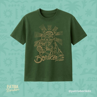 Camiseta "Borikén" | Cemí y Petroglifos Taínos