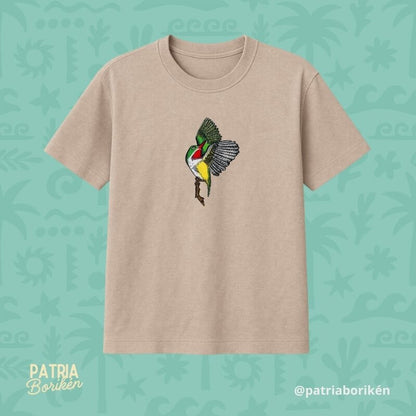 Camiseta "San Pedrito en Vuelo" | Ave Endémica de Puerto Rico
