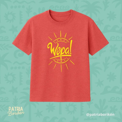 Camiseta "¡Wepa!" | Orgullo Boricua en una Frase