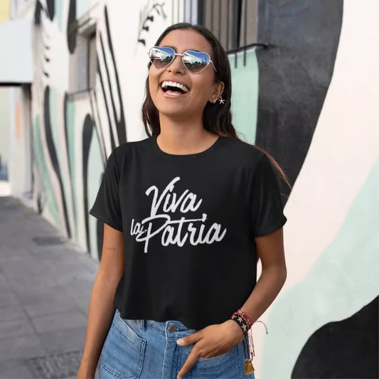 Viva la Patria Cropped tee