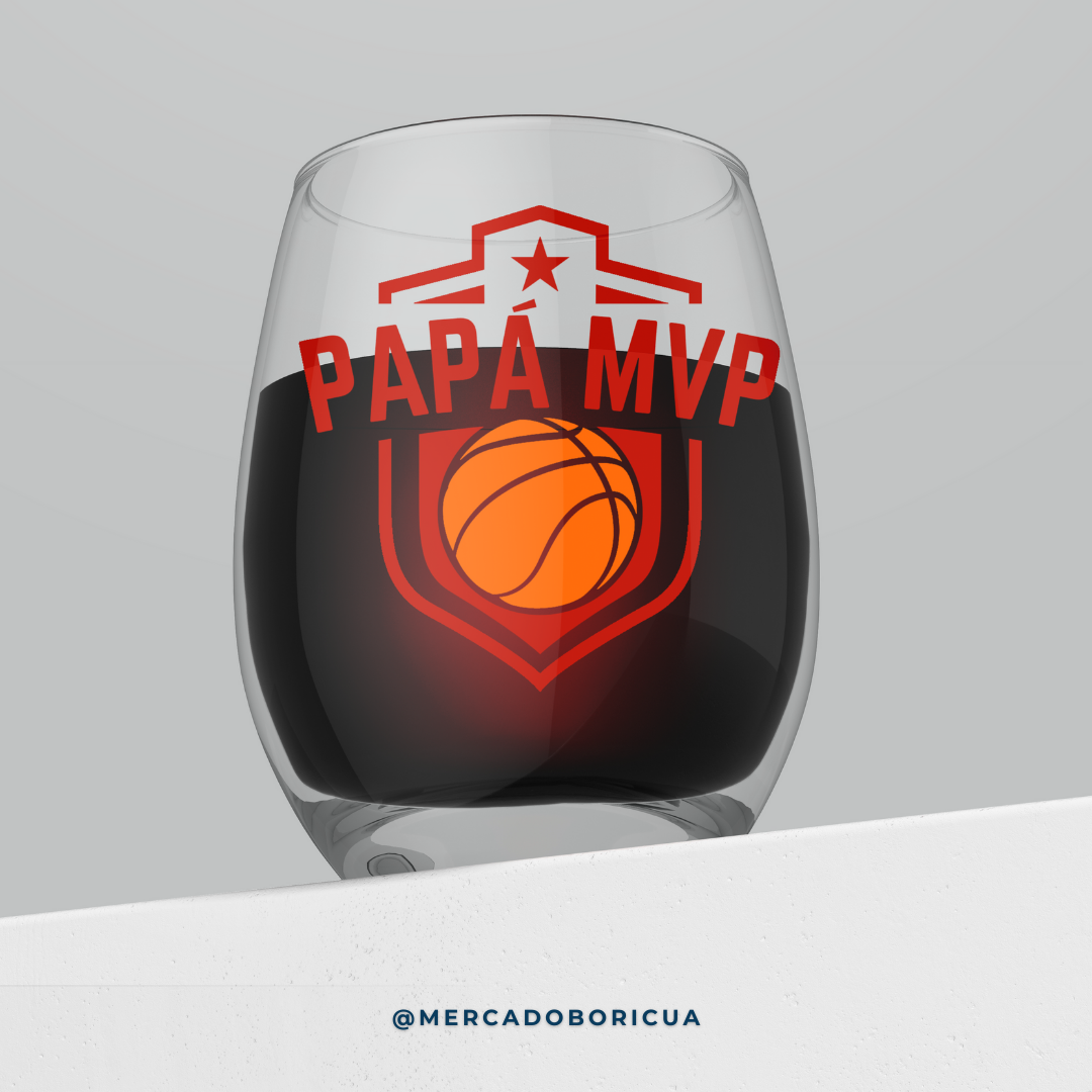 Crystal Vase | Dad MVP| basketball | Gift for Boricua Dad