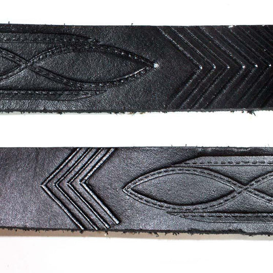 Correa de Cuero con Diseño Tribal