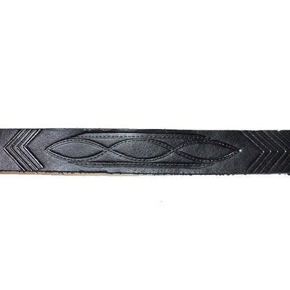 Tribal Print Leather Strap