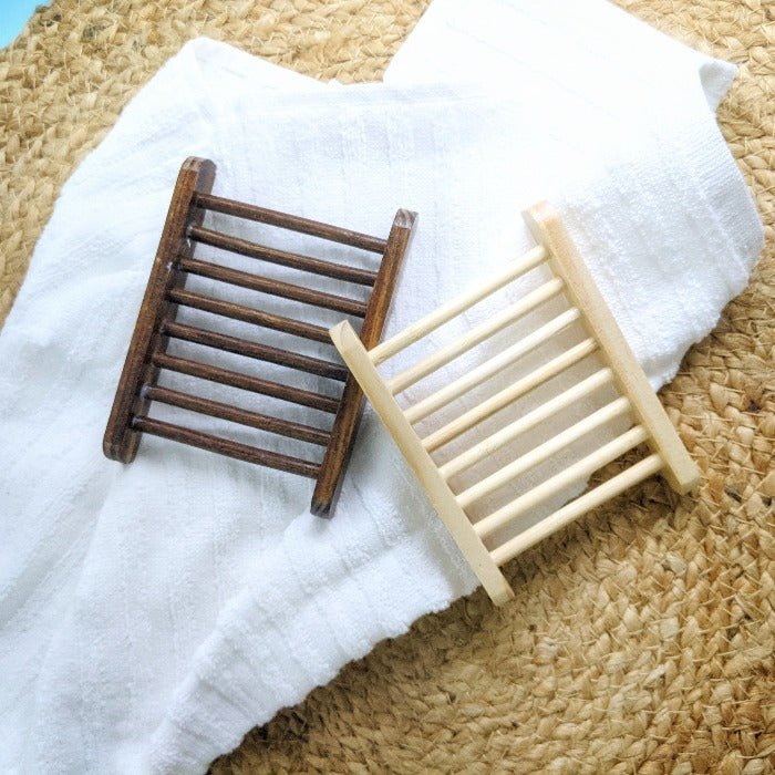 Wood and Bamboo Soap Dishes