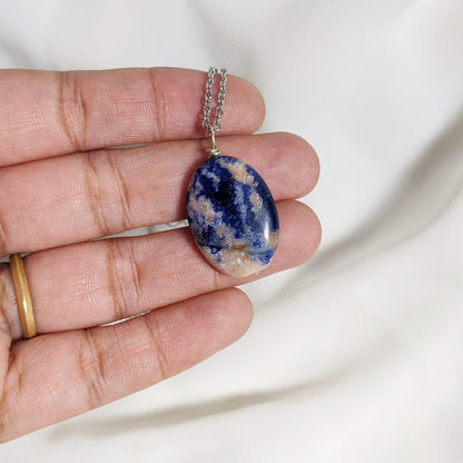 Colgante de Sodalita | Cuarzo | Purple Snap Jewelers
