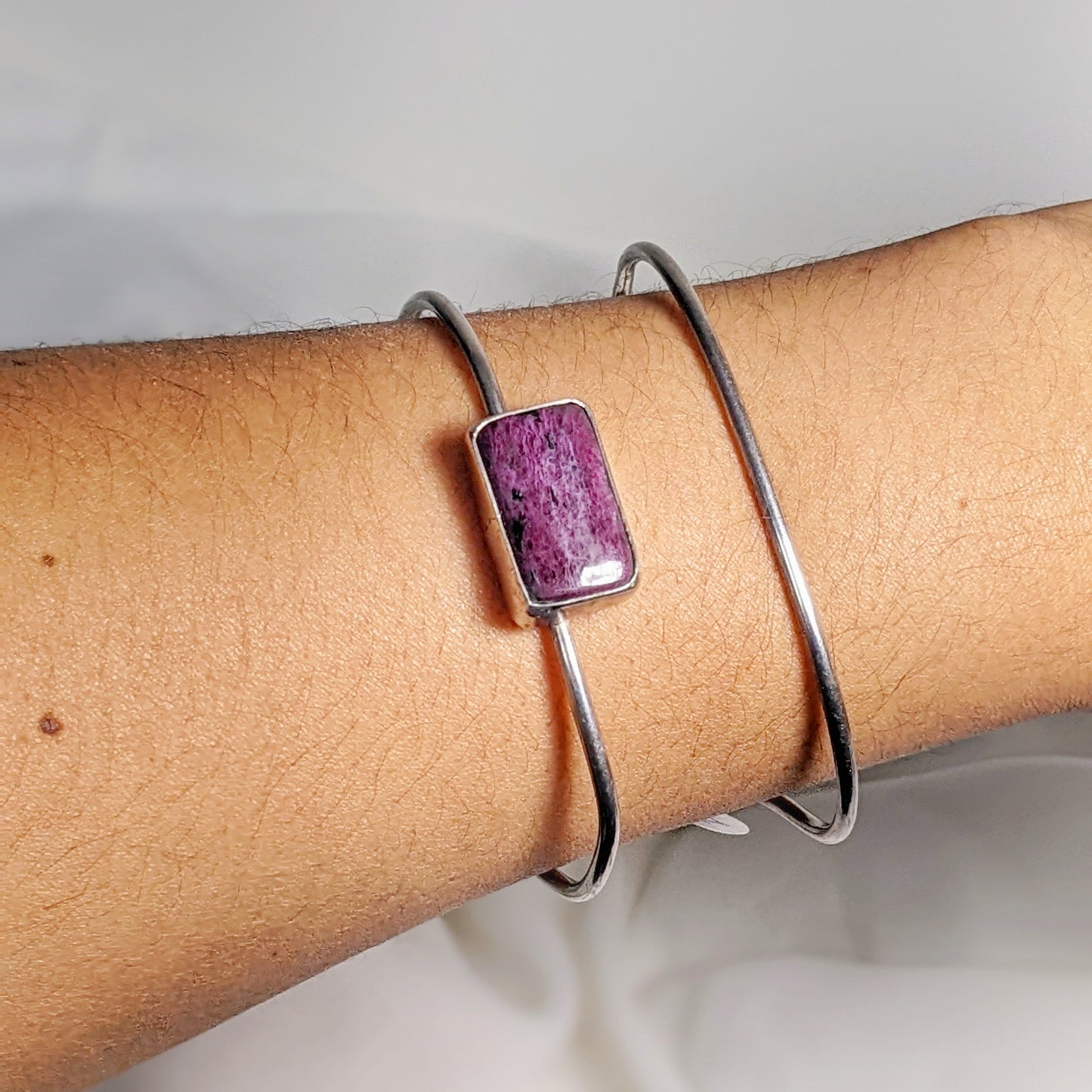 Ruby Bracelet | Adjustable | Purple Snap Jewelers