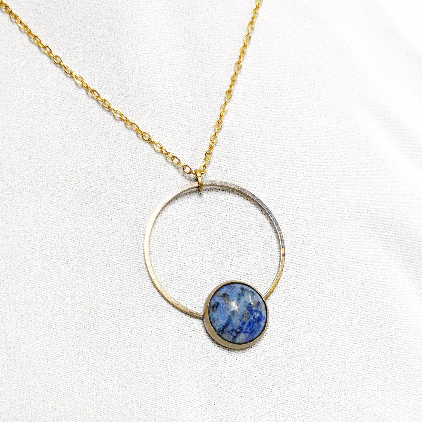 Collar Circular | Lapis Lazuli | Aquamarina