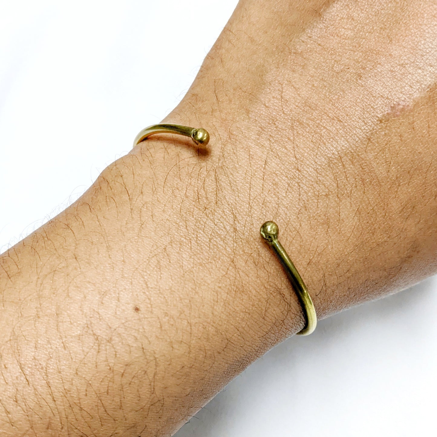 Simple Bracelet | Bronze | aquamarine
