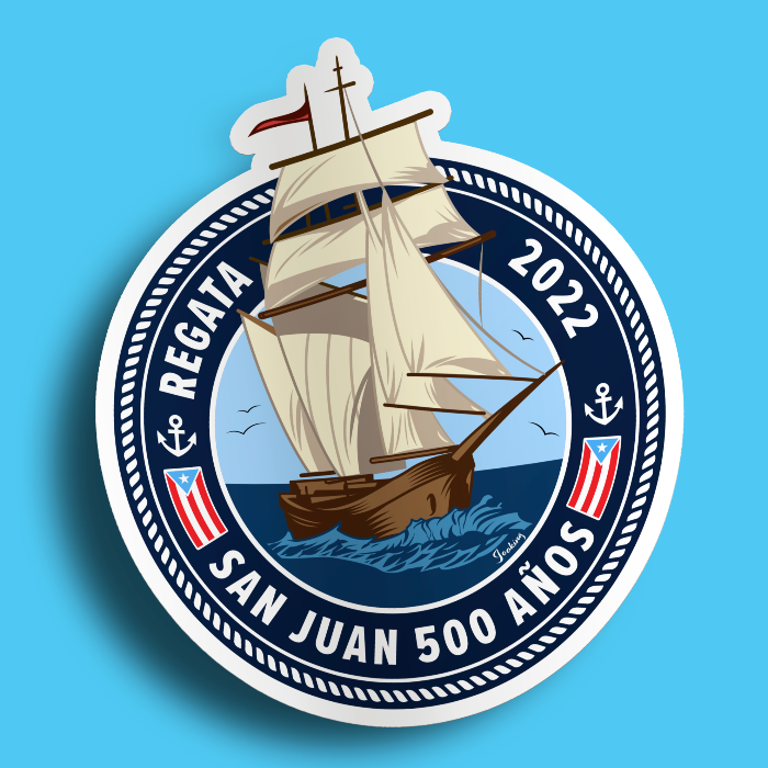 Sticker Regata 2022| San Juan 500| Joaking