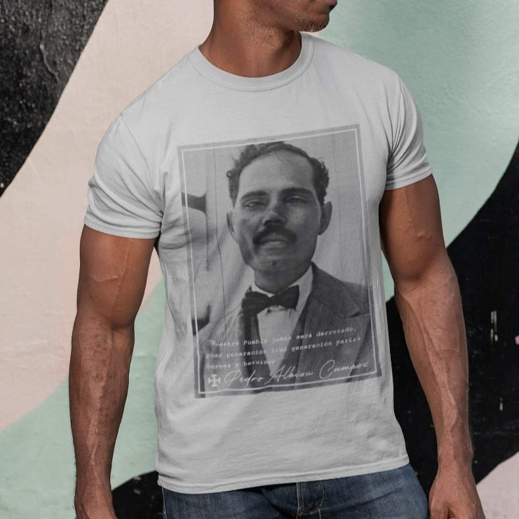 T-shirt Don Pedro Albizu Campos | Héroes y Heroínas | Joaking